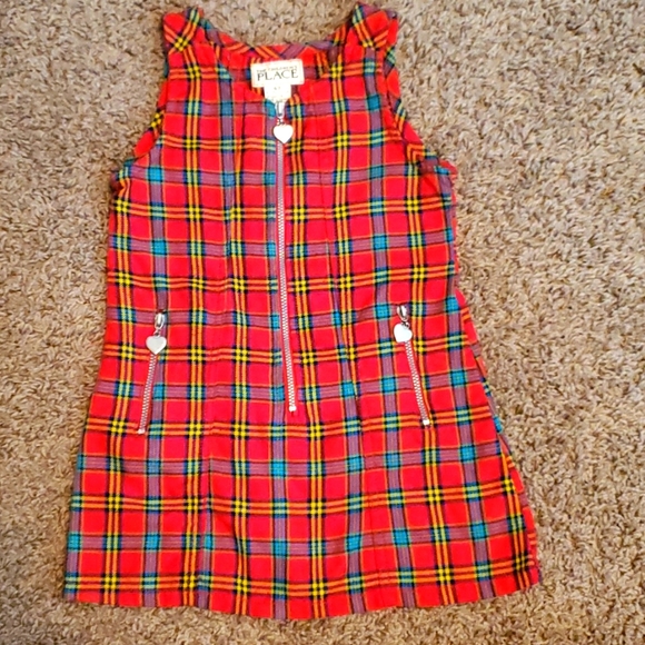 Children's Place Plaid Dress - Picture 1 of 6